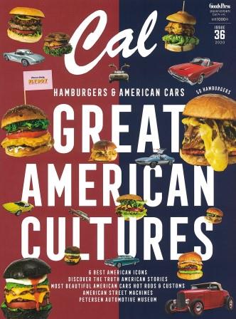 雑誌掲載　Cal  HANBURGERS ＆ AMERICAN CARS